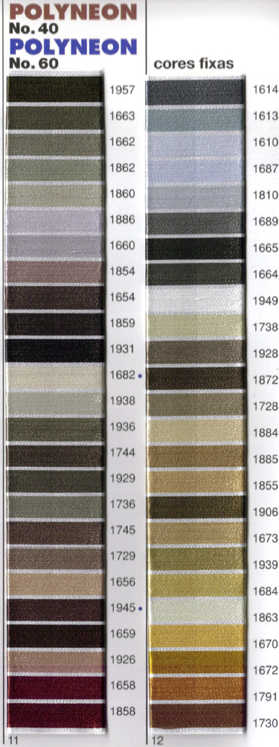 Madeira Color Chart